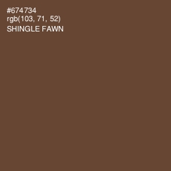 #674734 - Shingle Fawn Color Image